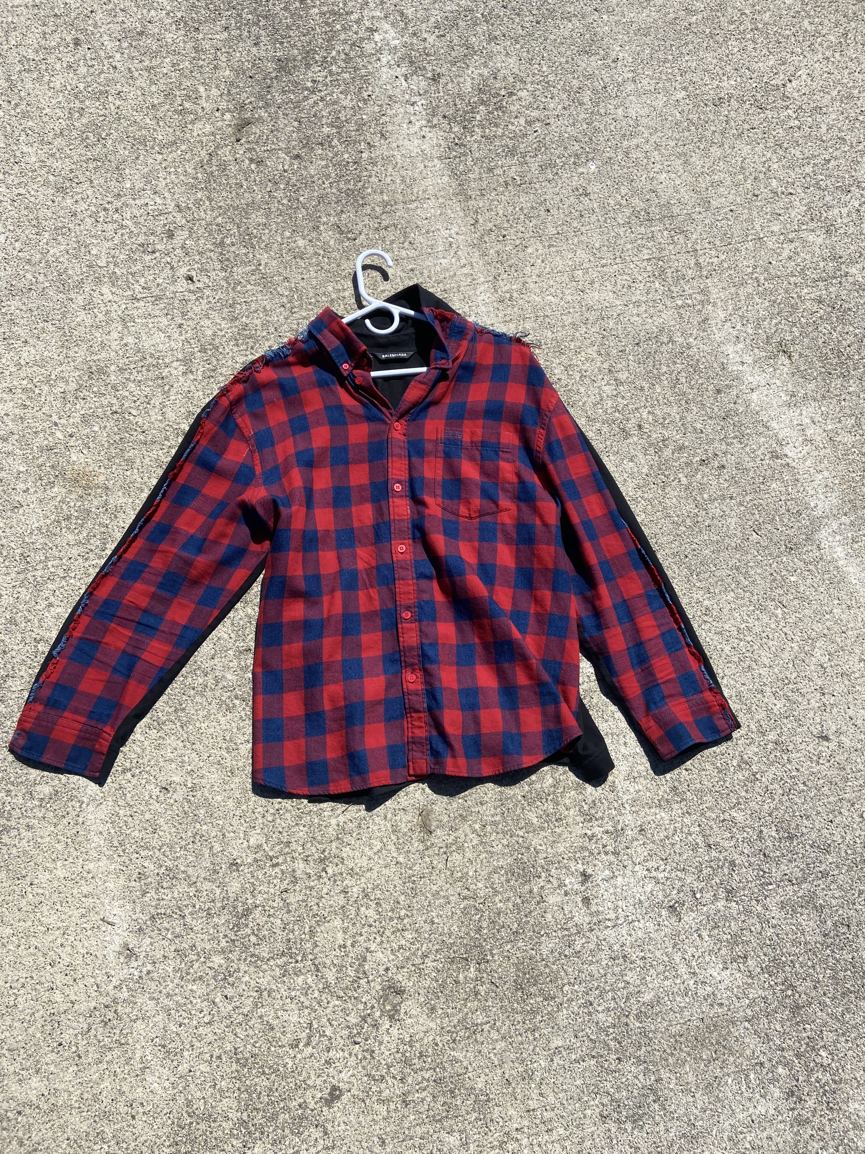 Balenciaga Balenciaga hybrid button up Size US M / EU 48-50 / 2 - 1 Thumbnail