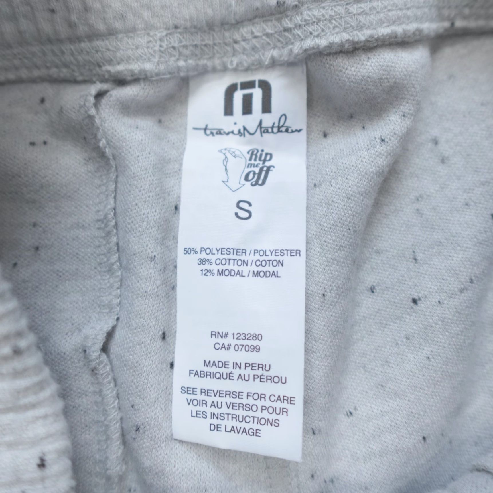 TravisMathew Travis Mathew Cloud Waffle Shorts Heather Light Gray Drawstring Soft Mens Size S Size US 29 - 5 Thumbnail