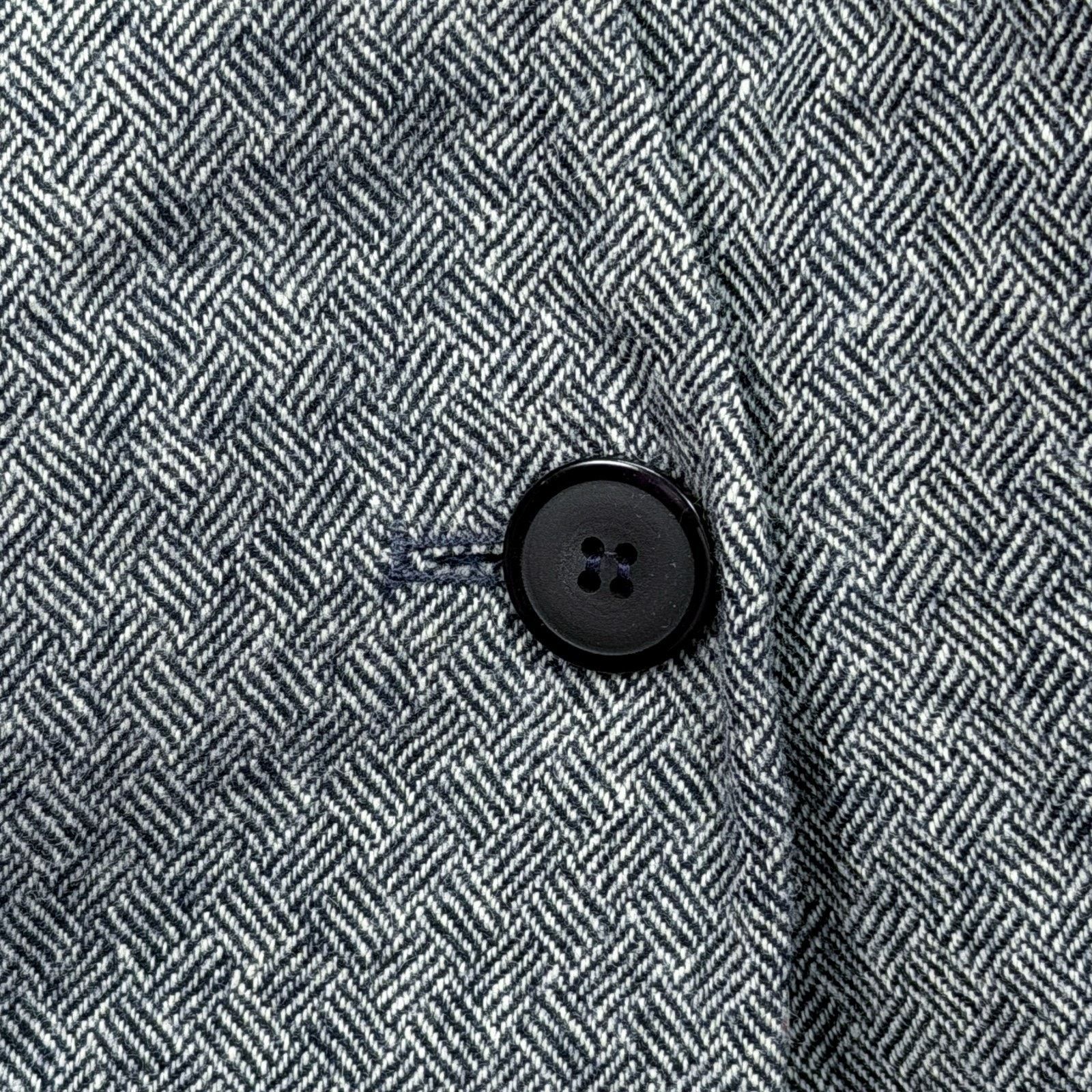 Pendleton VTG 60s Wool Pendleton Herringbone Gray Tie Blazer Womens 12 Size XL / US 12-14 / IT 48-50 - 5 Thumbnail