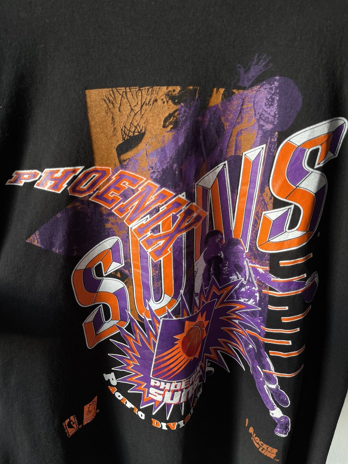 NBA × Vintage 90s Phoenix Sun Nba Tee Size US XL / EU 56 / 4 - 5 Thumbnail