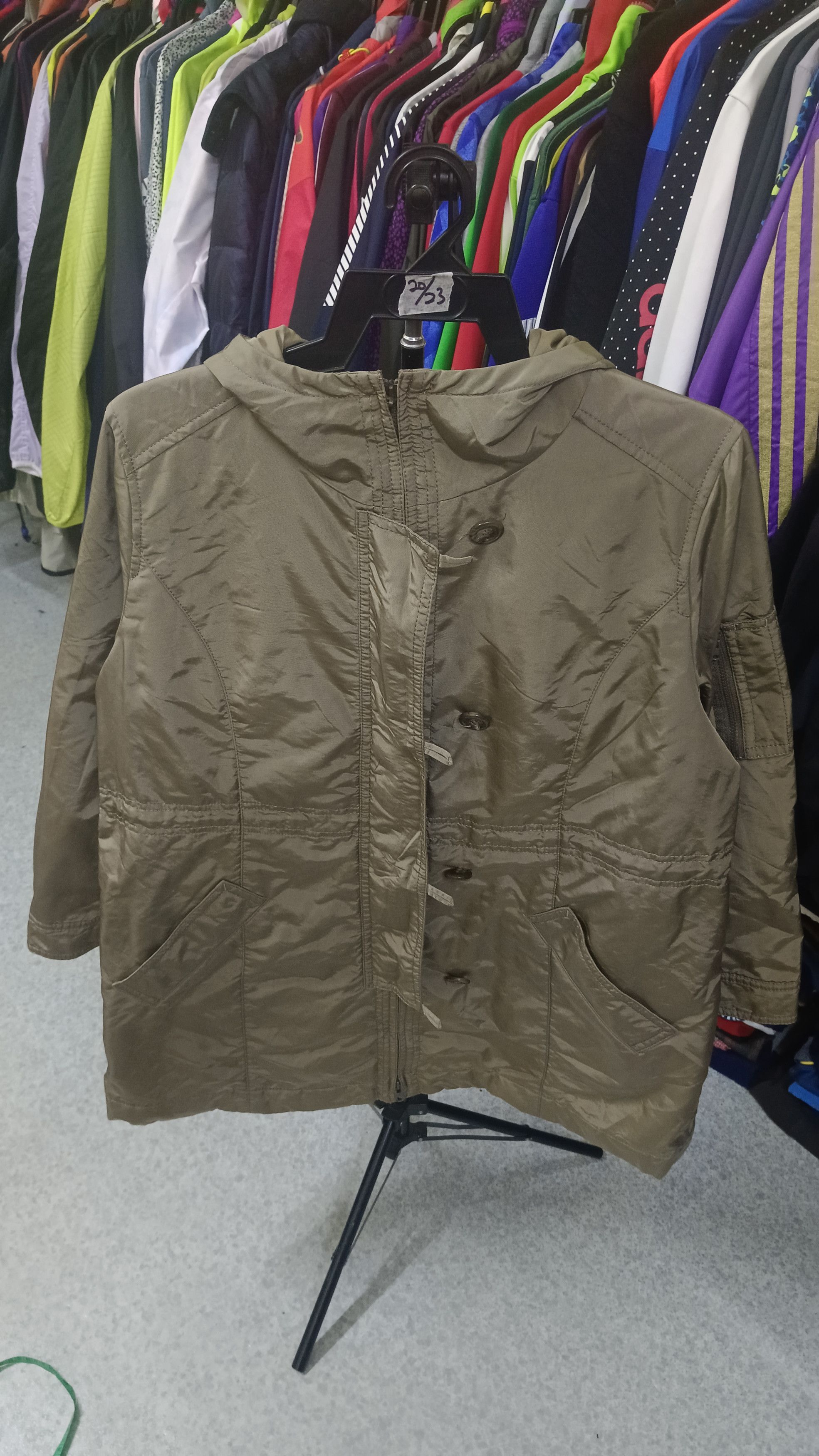 Japanese Brand Japanese Brand 23 Ward Limonta Fabrics Parka Jacket Size XL / US 12-14 / IT 48-50 - 1 Thumbnail