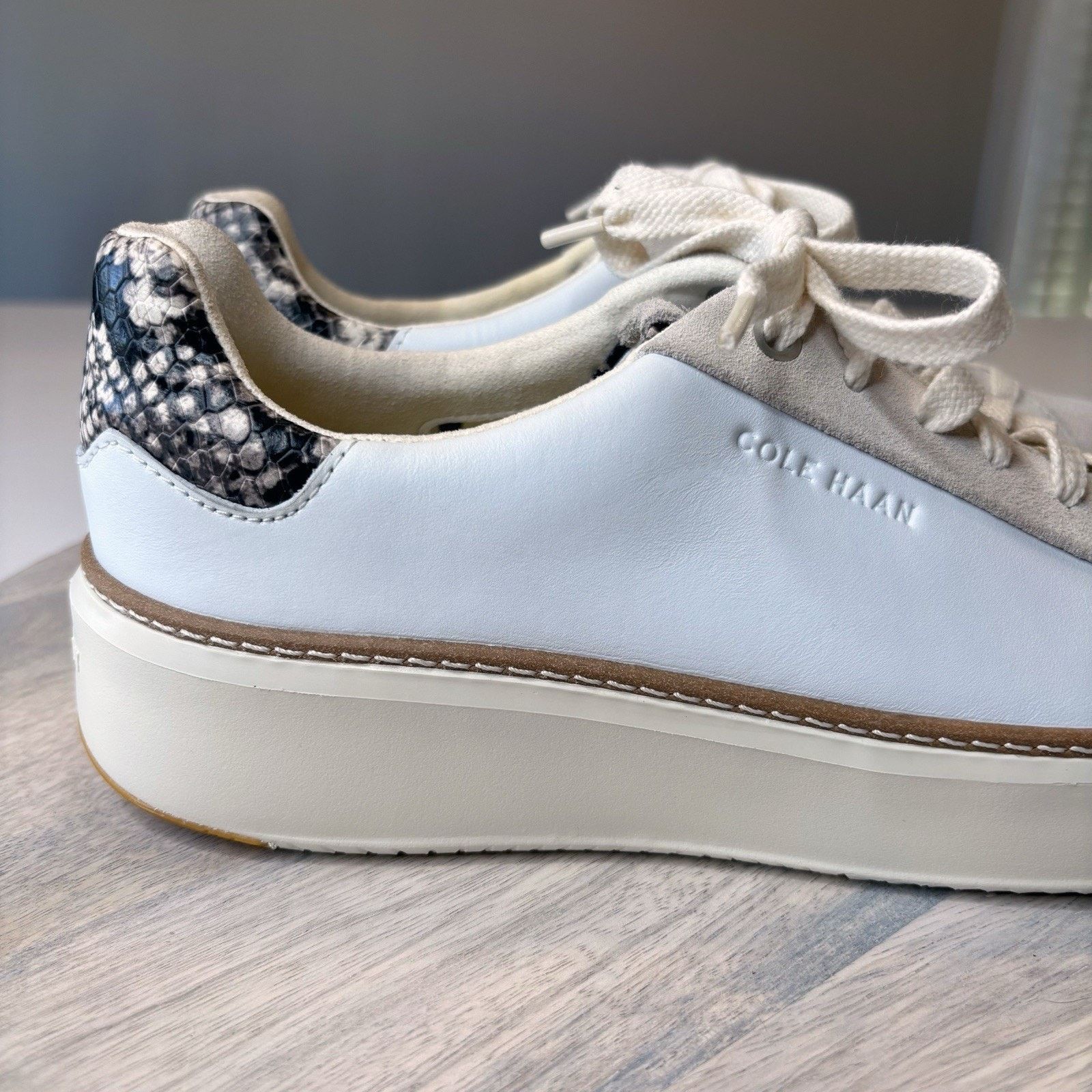 Cole Haan Cole Haan Women's GrandPrø Topspin Leather Sneakers 8.5 B Size US 8.5 / IT 38.5 - 6 Thumbnail