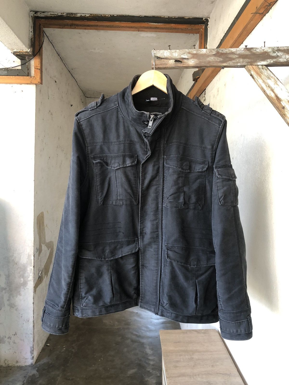 Vintage Nice H M M65 Military Style Jacket Grailed