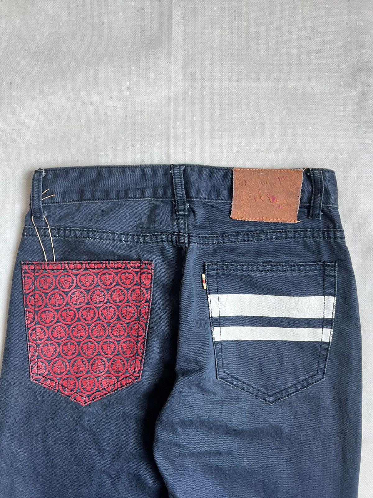 Momotaro Jeans Momotaro Sashiko Tapered Denim Size US 28 / EU 44 - 13 Thumbnail