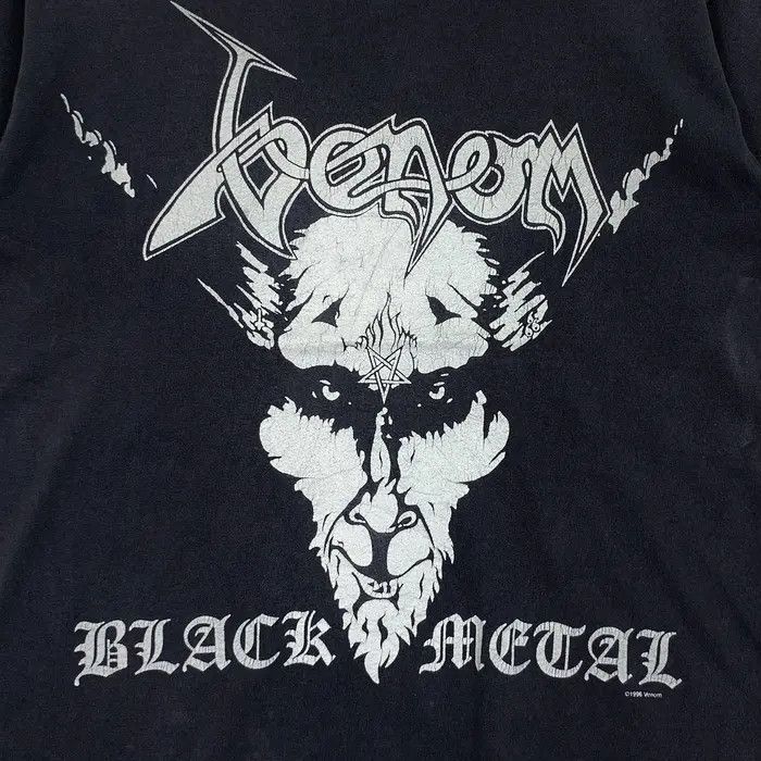 Anvil Vintage 1996 VENOM BLACK METAL Heavy Album Tee Shirt Size US M / EU 48-50 / 2 - 3 Thumbnail