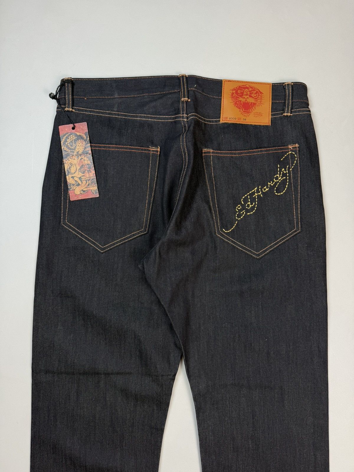Ed Hardy BNWT! Ed Hardy By Christian Audigier Rap Baggy Denim Jeans Size US 38 / EU 54 - 5 Thumbnail