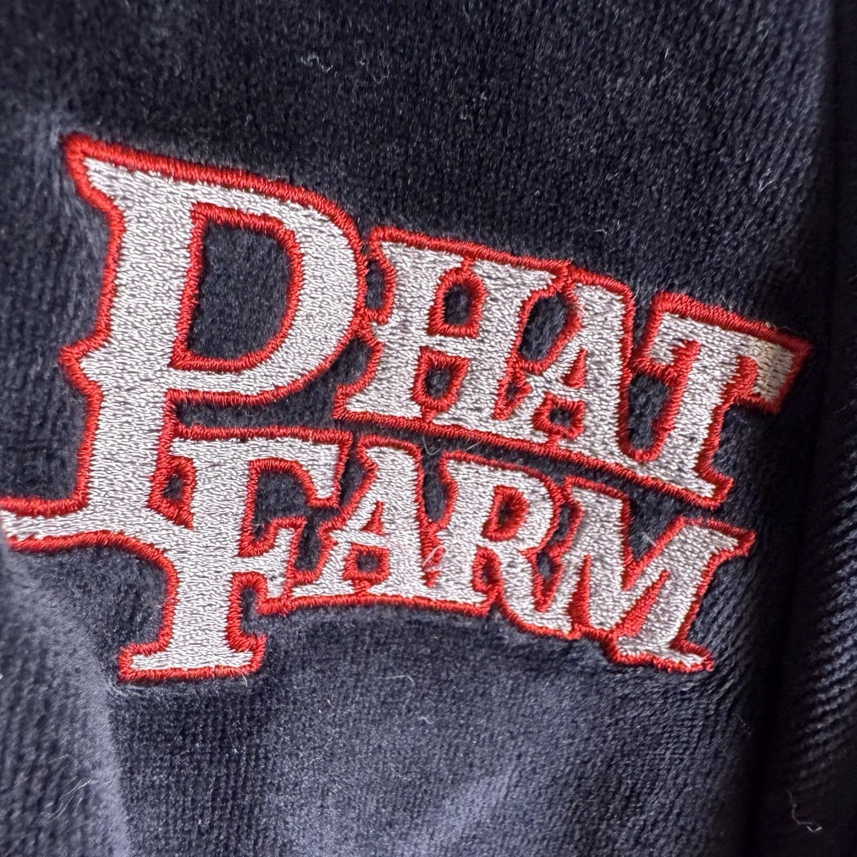 Phat Farm Phat Farm Jacket Men XL Velour Track Jacket Red 3XL Regular Zip Pockets Retro Y2K Music Lounge Velour Faux Velvet 90s Fall Winter SF92 PF92 Size US XXL / EU 58 / 5 - 7 Thumbnail