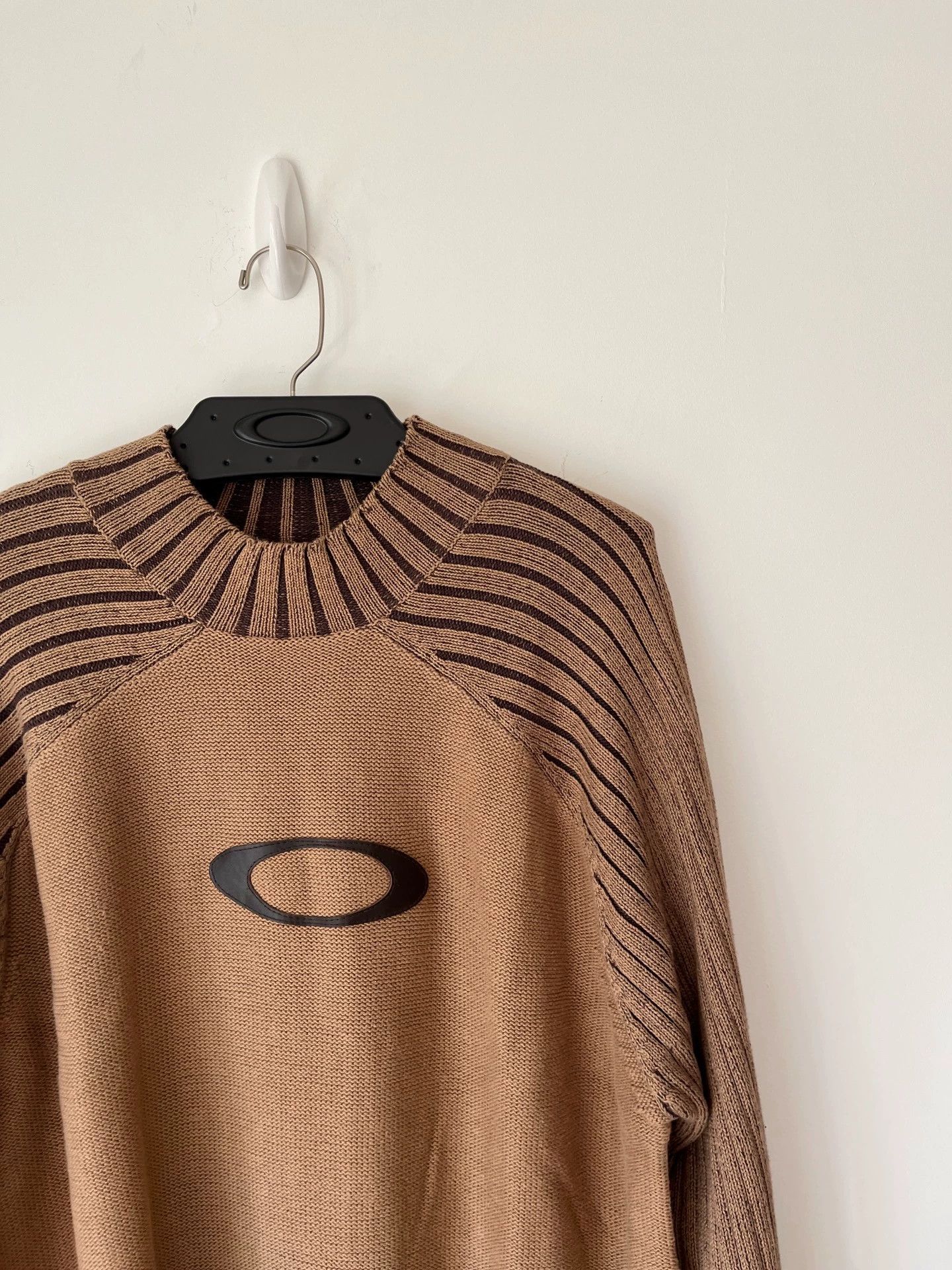 Oakley Oakley Vintage Classic Knit Sweater 00s Size US XL / EU 56 / 4 - 4 Thumbnail