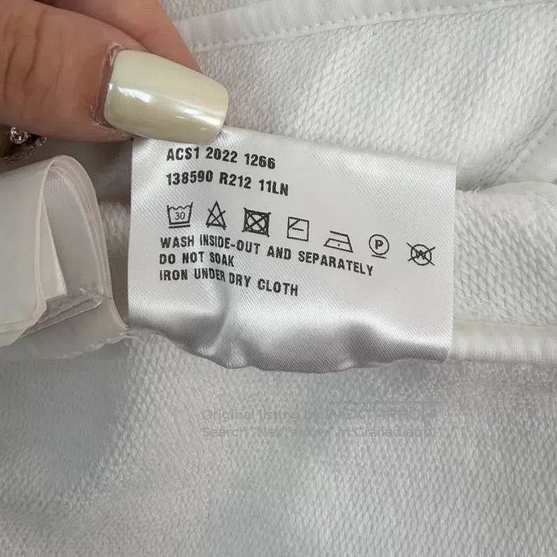 Prada Prada White triangle patch zipper hoodie Size US XL / EU 56 / 4 - 6 Thumbnail