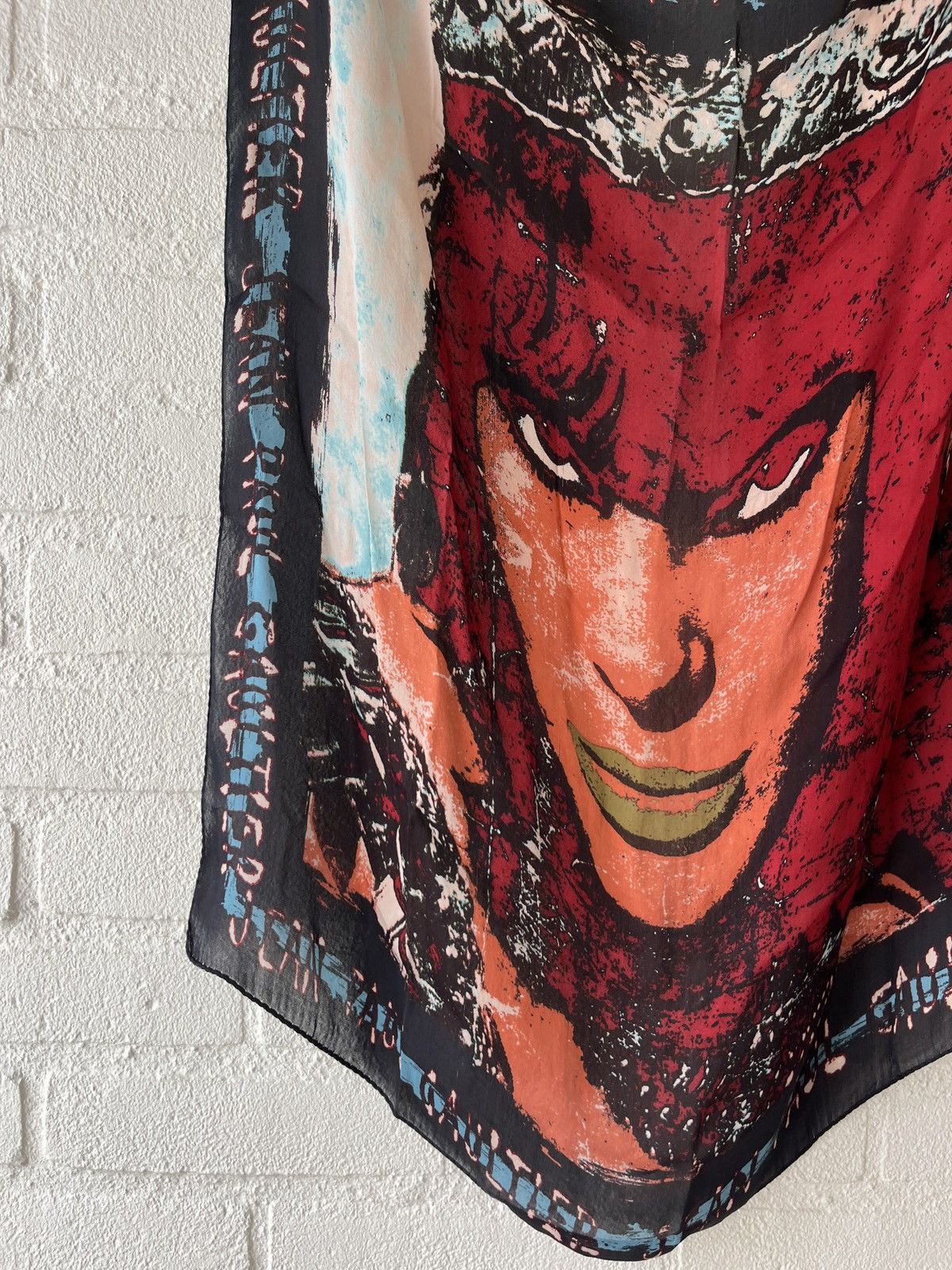 Jean Paul Gaultier Jean Paul Gaultier vinage silk scarf mesh y2k avant-garde Size ONE SIZE - 3 Thumbnail