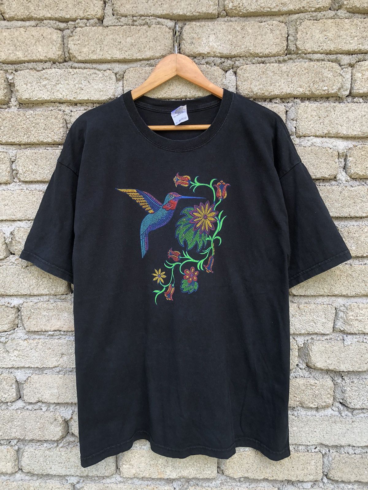 Vintage RARE Vintage Y2K WR.Teva Tees Art Native American Tshirt Size US XL / EU 56 / 4 - 1 Thumbnail