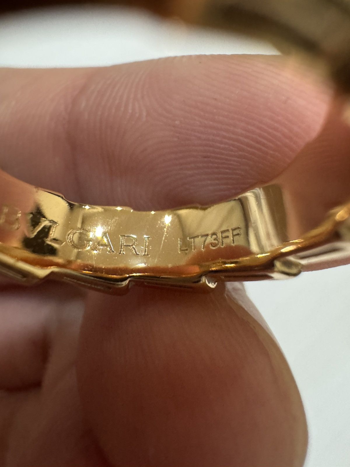 Bvlgari Serpenti Viper 18 kt rose gold ring Size ONE SIZE - 4 Thumbnail