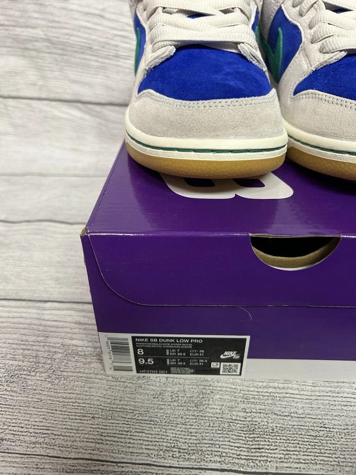 Nike Nike Dunk Pro SB Low Royal Malachite 8 Men's 9.5 Women's Size US 8 / EU 41 - 5 Thumbnail
