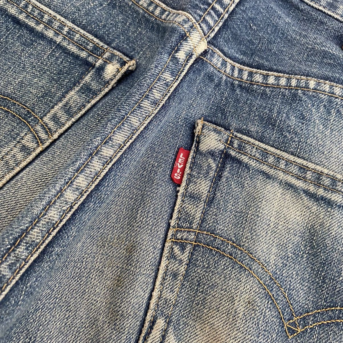 Levi's Vintage 90’s Levis 503B Big E Faded Blue Selvedge LVC Jeans Size US 30 / EU 46 - 13 Thumbnail