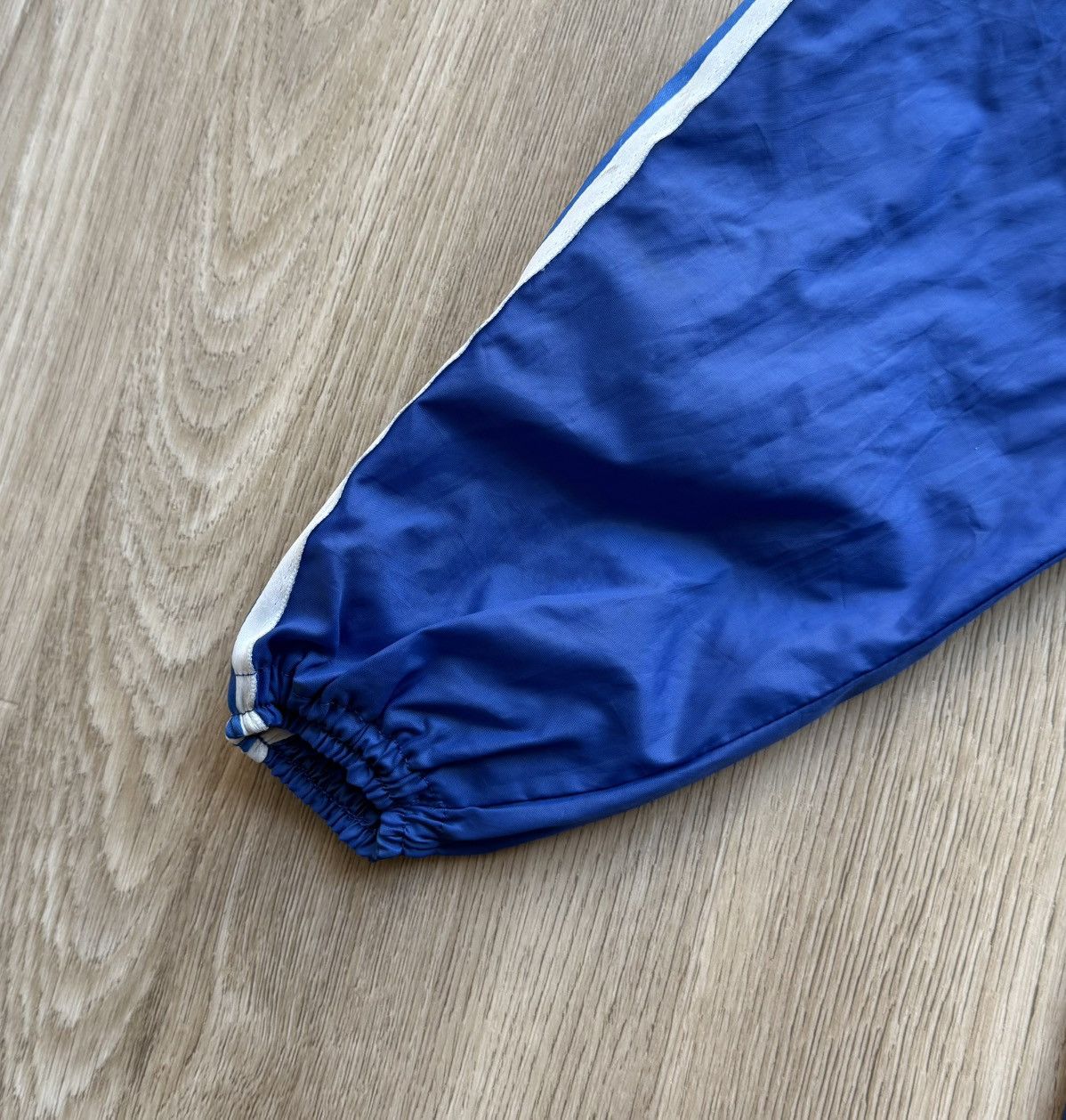 Adidas Vintage 70-80s Adidas Ventex Blue Windbreaker Track Jacket Size US M / EU 48-50 / 2 - 11 Thumbnail