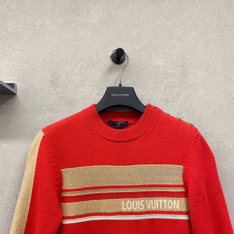 Louis Vuitton Louis Vuitton Red Knit Dress S. Size US S / EU 44-46 / 1 - 4 Thumbnail