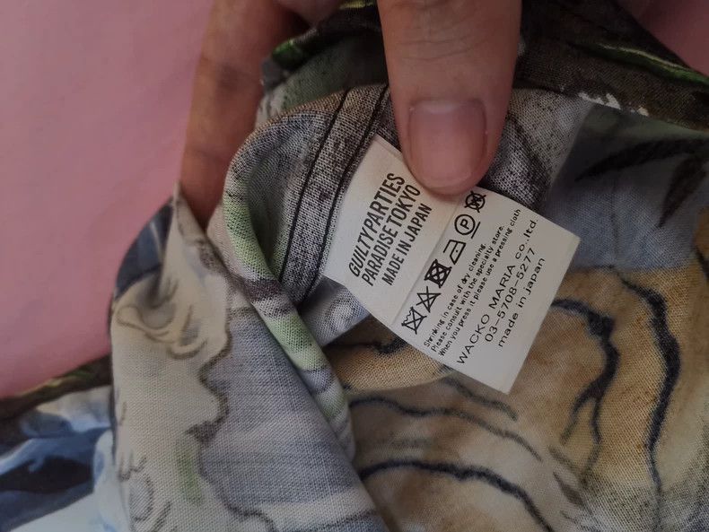 Wacko Maria Wacko Maria19SS Tim Lehi collaboration Dragon Tiger Summer- Size US S / EU 44-46 / 1 - 3 Thumbnail