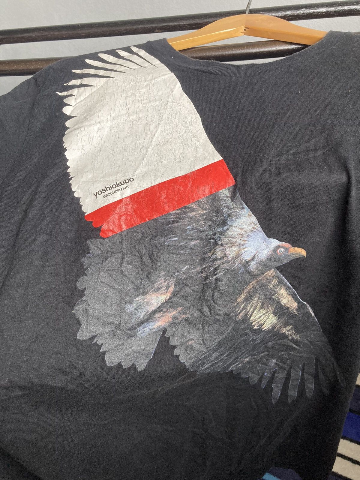 Japanese Brand × Yoshio Kubo Yoshio Kubo SS 2017 Groundfloor Eagle Tshirt Size US M / EU 48-50 / 2 - 4 Thumbnail