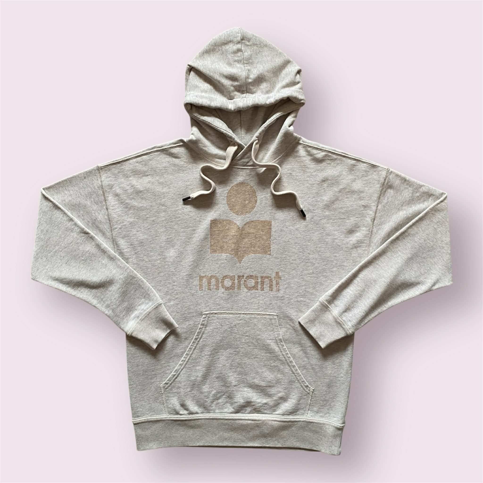 Isabel Marant Etoile Isabel Marant Etoile Flocked Logo Basic Mansel Hoodie Size XS / US 0-2 / IT 36-38 - 1 Thumbnail