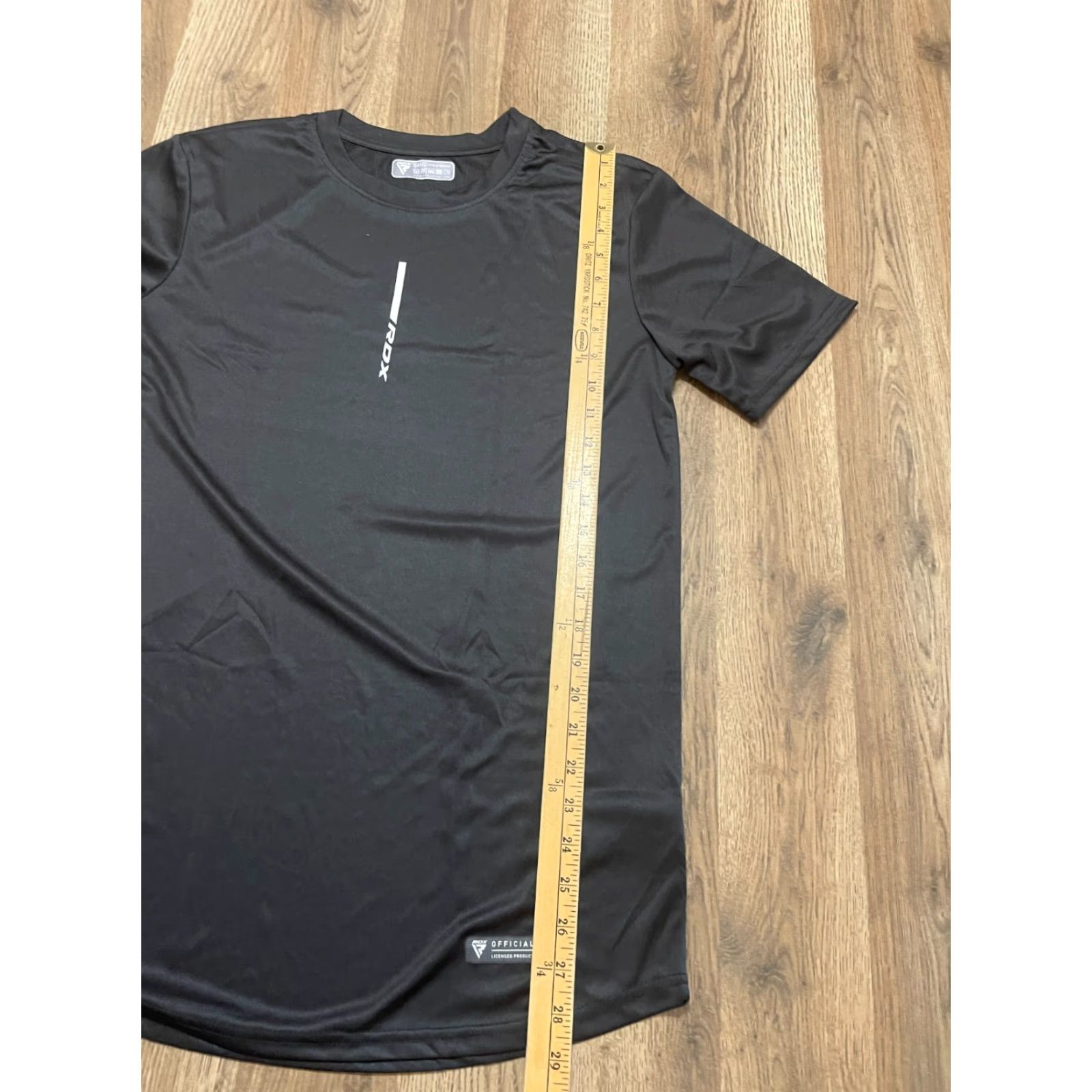 Logo 7 RDX Shirt Men L Black Activewear Logo Print Shirt Size US L / EU 52-54 / 3 - 7 Thumbnail