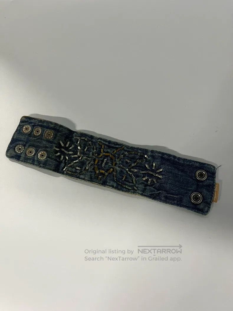 Kapital Kapital Bracelet, denim wrist guard Size ONE SIZE - 6 Thumbnail