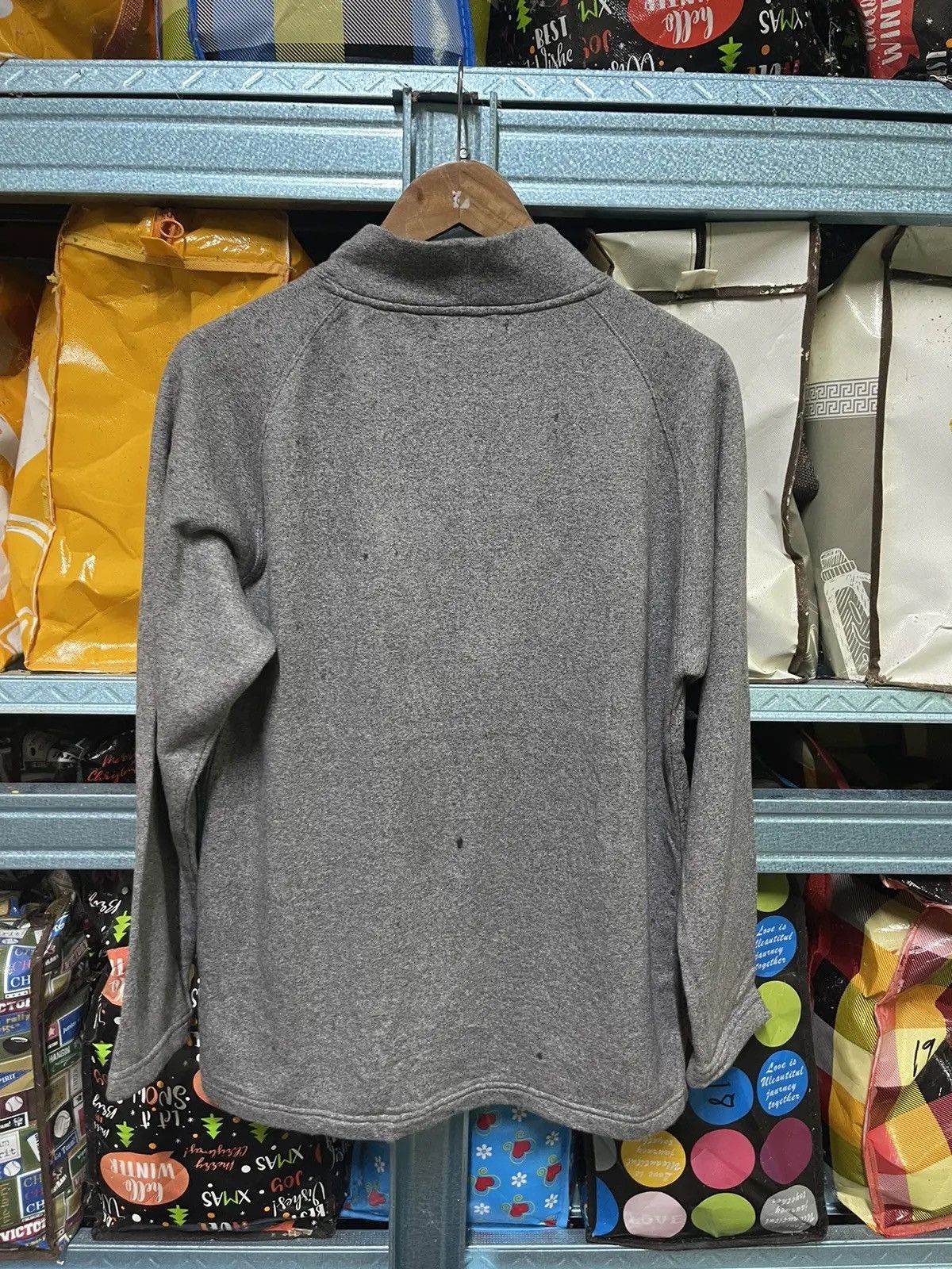 Aquascutum Vintage Aquascutum Mock Neck Pullover – 90s Minimalist Size US M / EU 48-50 / 2 - 6 Thumbnail