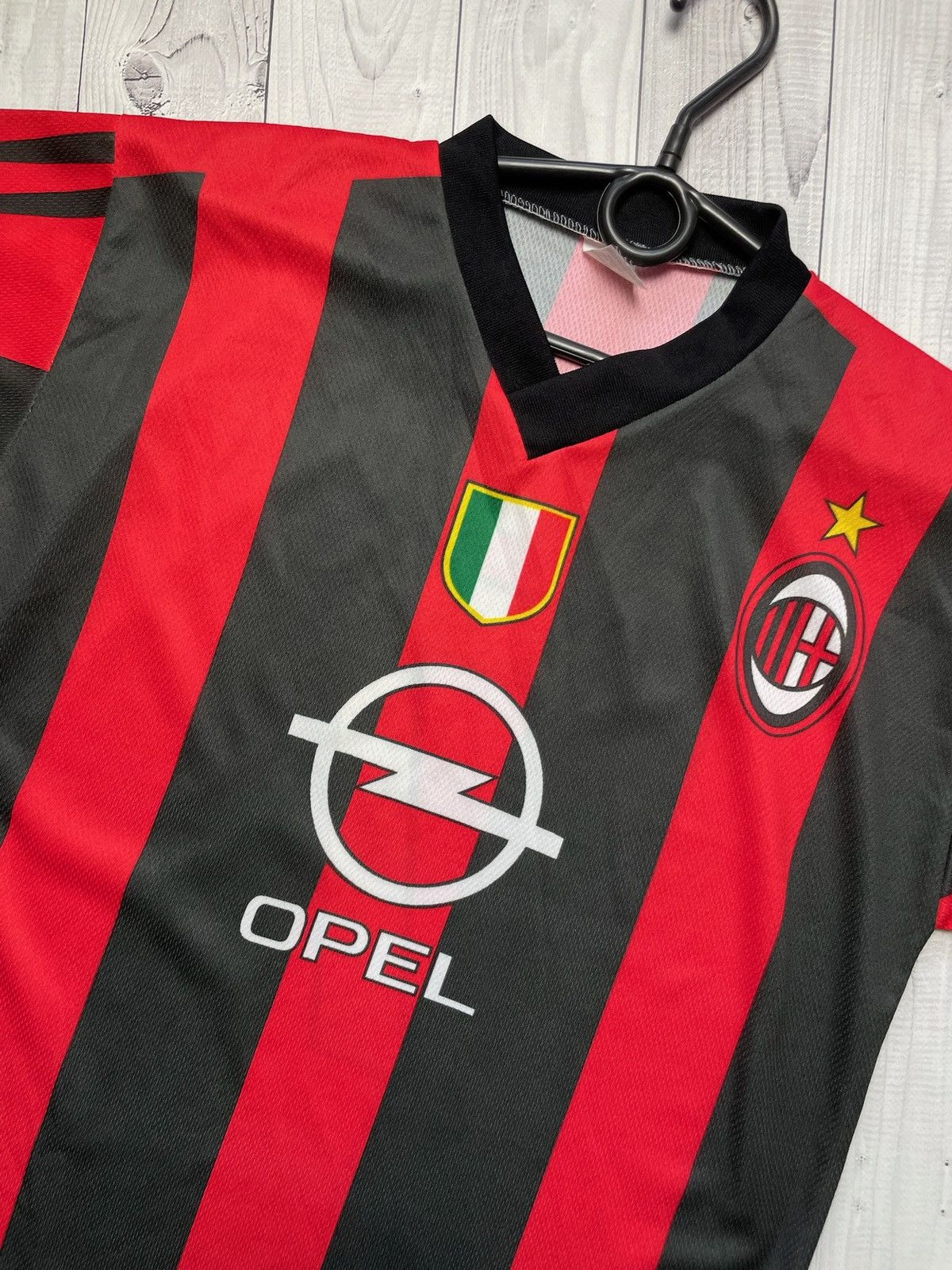 Vintage Vintage AC Milan soccer tee 7 Shevchenko size S rare Size US S / EU 44-46 / 1 - 3 Thumbnail