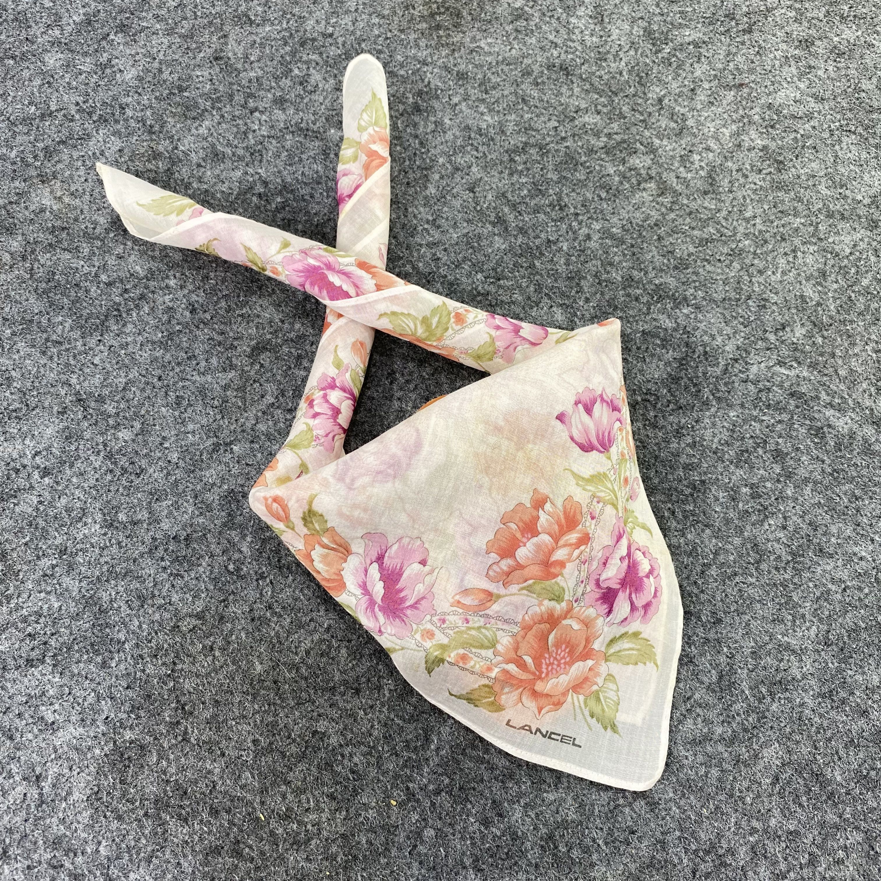 Lancel Lancel Handkerchief / Bandana / Neckerchief-B482 Size ONE SIZE - 1 Thumbnail