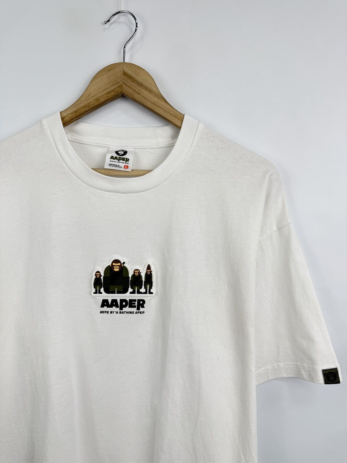 Aape 🇯🇵 AAPER A Bathing Ape Skateboard T-Shirt Rare Retro Bape Size US XL / EU 56 / 4 - 3 Thumbnail