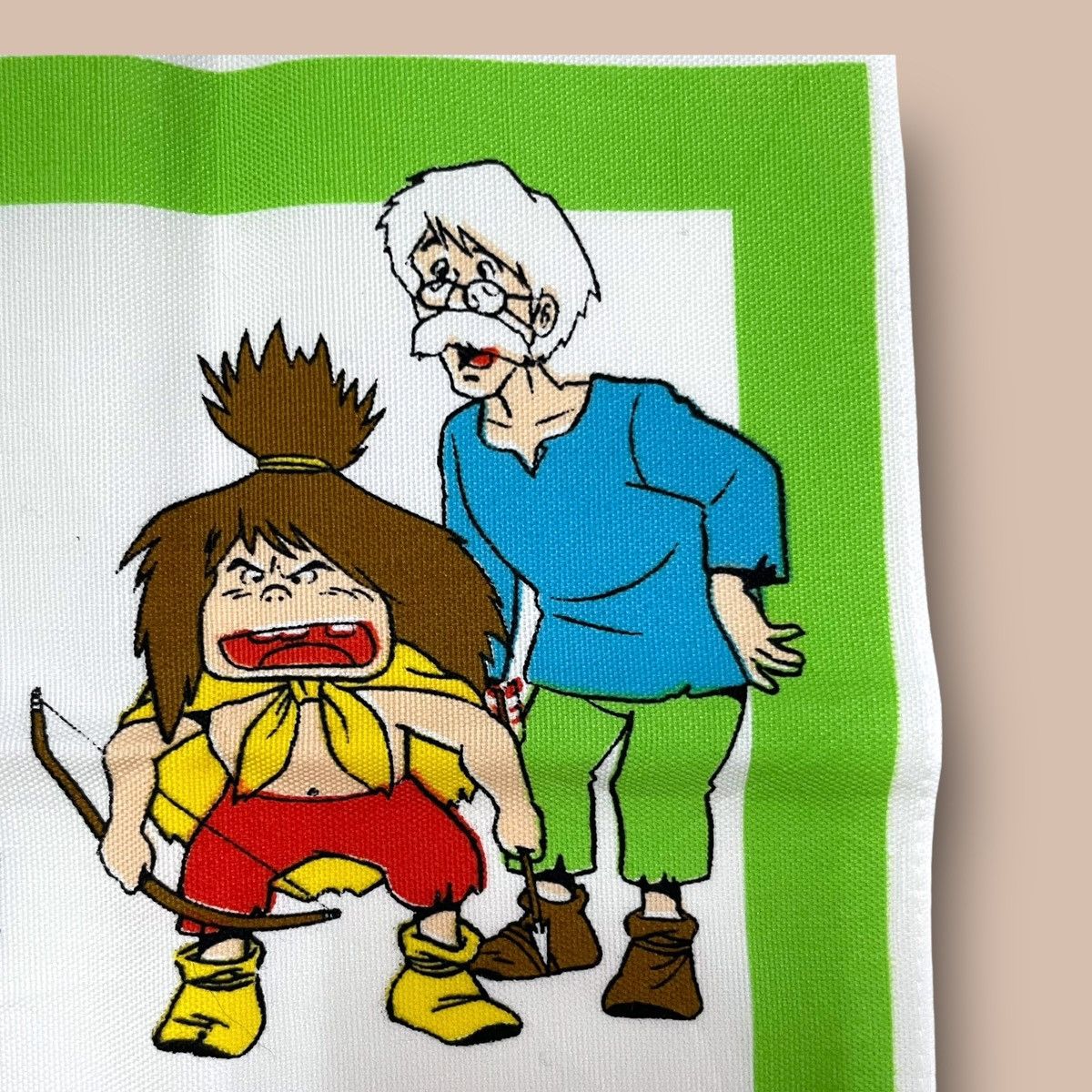 Anime Vintage "Future Conan Boy" Handkerchief Size ONE SIZE - 7 Thumbnail