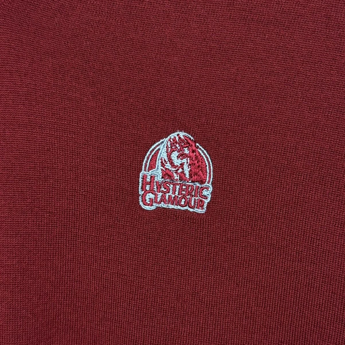 Hysteric Glamour Hysteric Glamour Wool V-Neck Sweater S-M Size US M / EU 48-50 / 2 - 5 Thumbnail