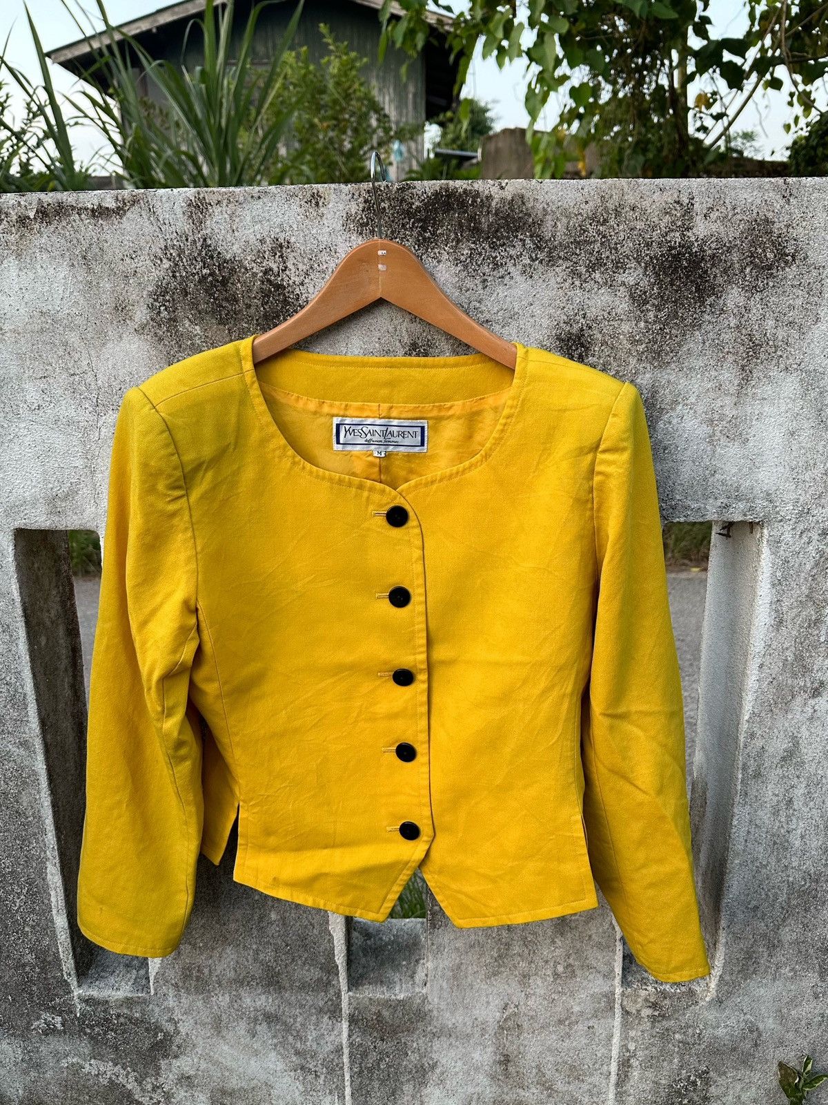 Yves Saint Laurent Yves saint laurent cropped jacket Size M / US 6-8 / IT 42-44 - 1 Thumbnail