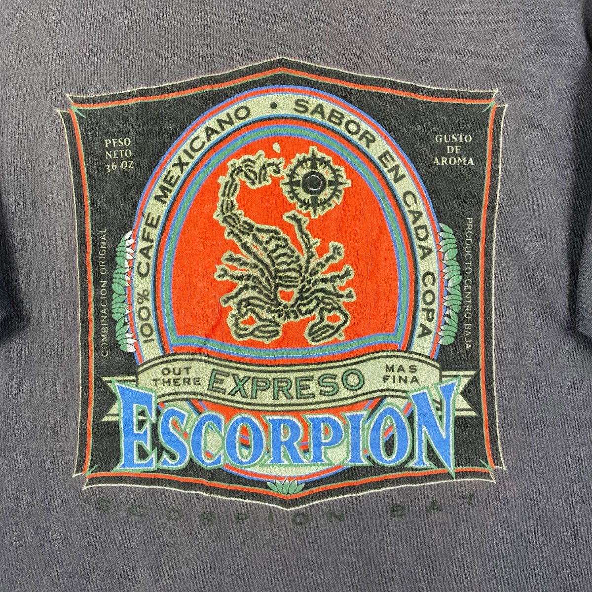 Vintage Vintage 90's SCORPION BAY Escorpion Out There Expreso Size US M / EU 48-50 / 2 - 2 Thumbnail
