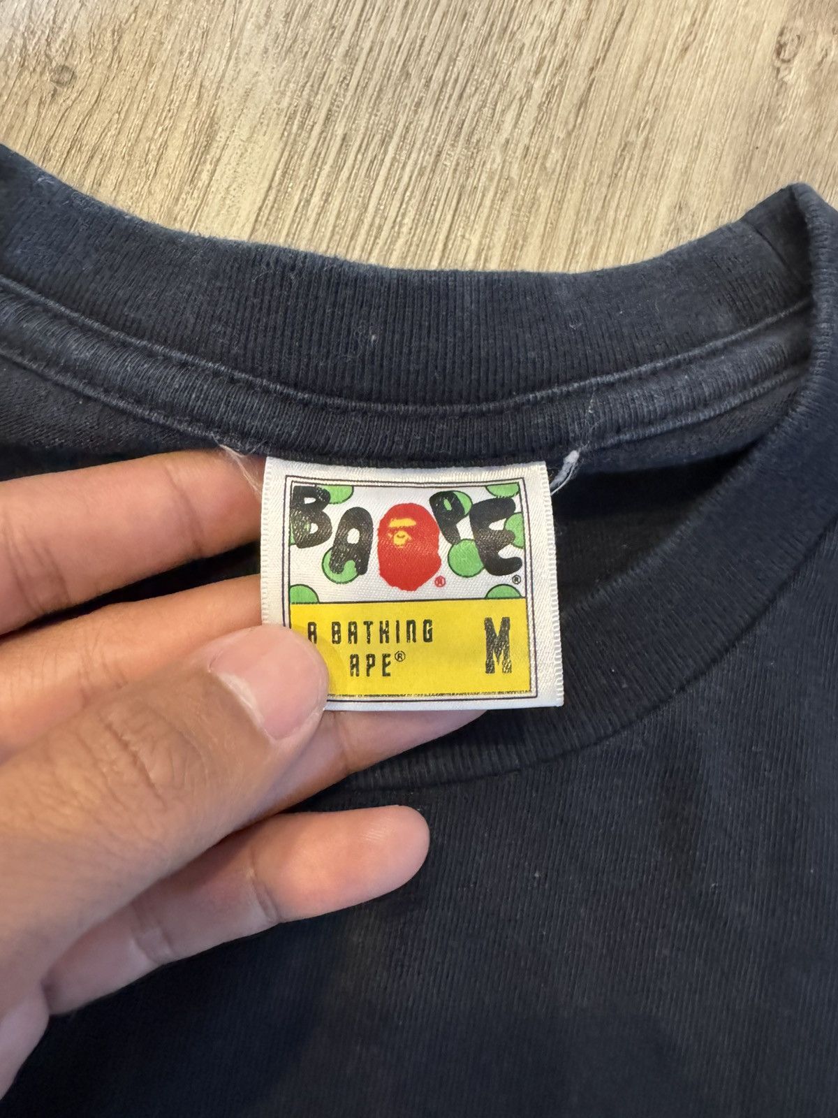 Bape BAPE STAR LOGO BLACK T SHIRT Size US M / EU 48-50 / 2 - 9 Thumbnail