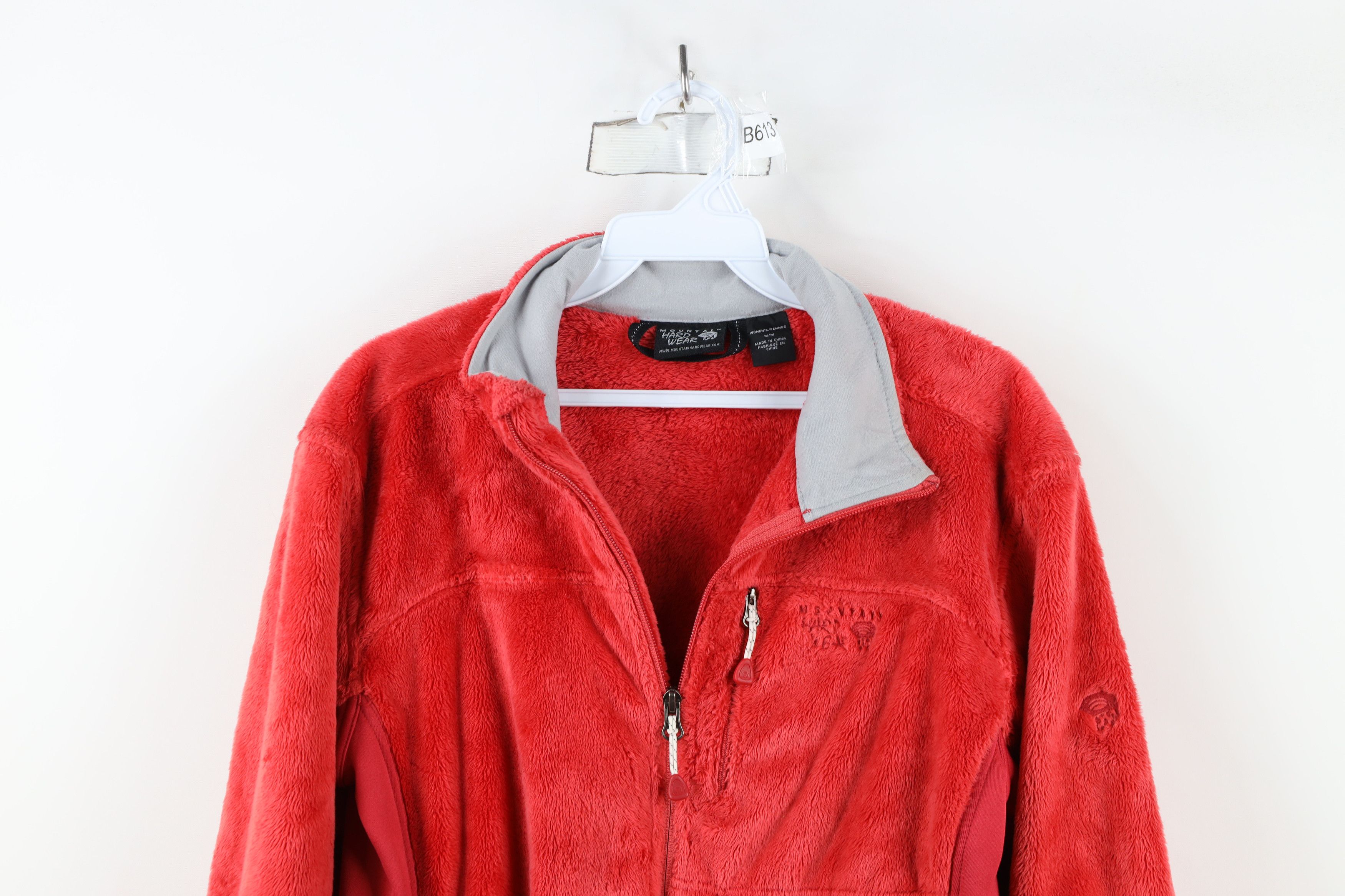 Mountain Hardwear × Vintage Vintage Mountain Hardwear Shag Monkey Fleece Jacket Red Size M / US 6-8 / IT 42-44 - 2 Thumbnail