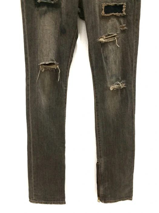 GOA Japanese Brand GOA Distressed Rock Style Denim Pant Size US 30 / EU 46 - 3 Thumbnail