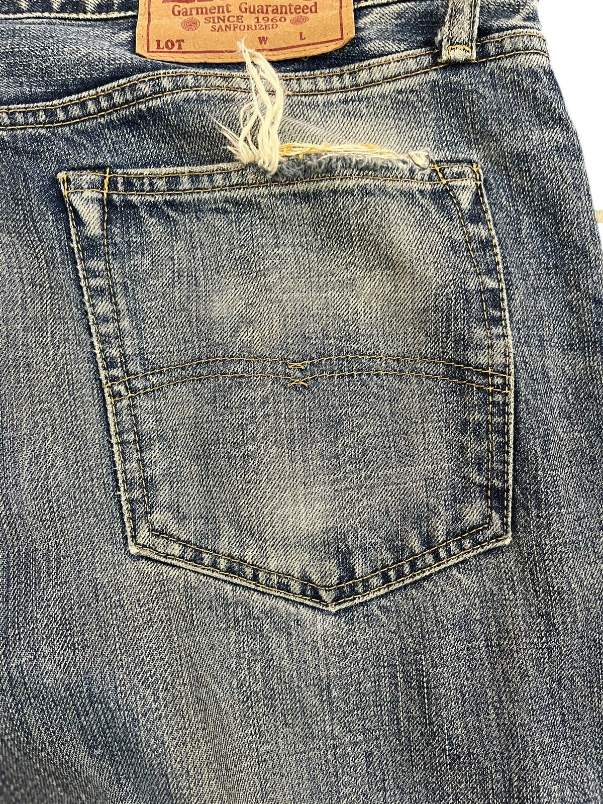 EIGHT-G Vintage Eight G Sakai Japanese Tough Cotton Denim Size US 38 / EU 54 - 7 Thumbnail