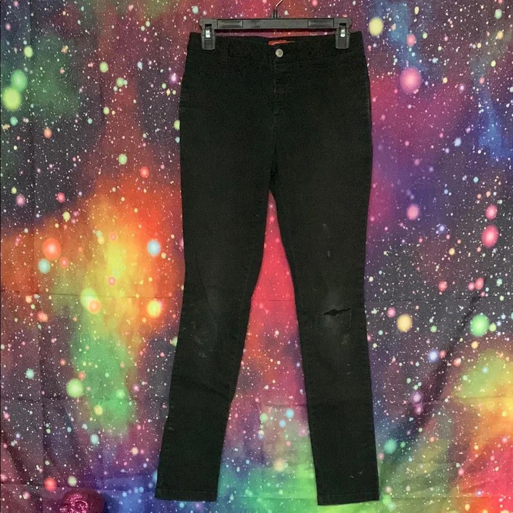 Designer Black Dickies pants Size 25" / US 0 / IT 36 - 1 Thumbnail