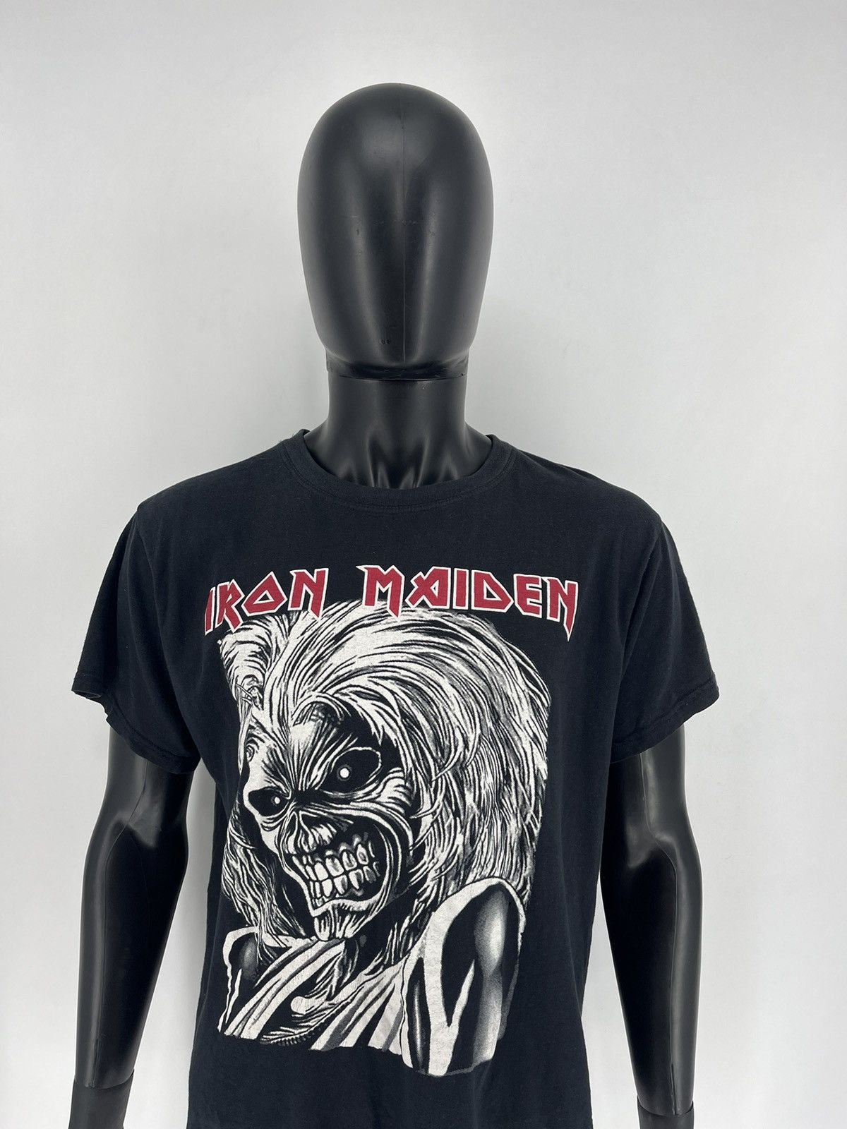 Band Tees × Vintage Vintage Y2K Iron Maiden Horror Skulls Tee Band Streetwear Size US M / EU 48-50 / 2 - 1 Thumbnail