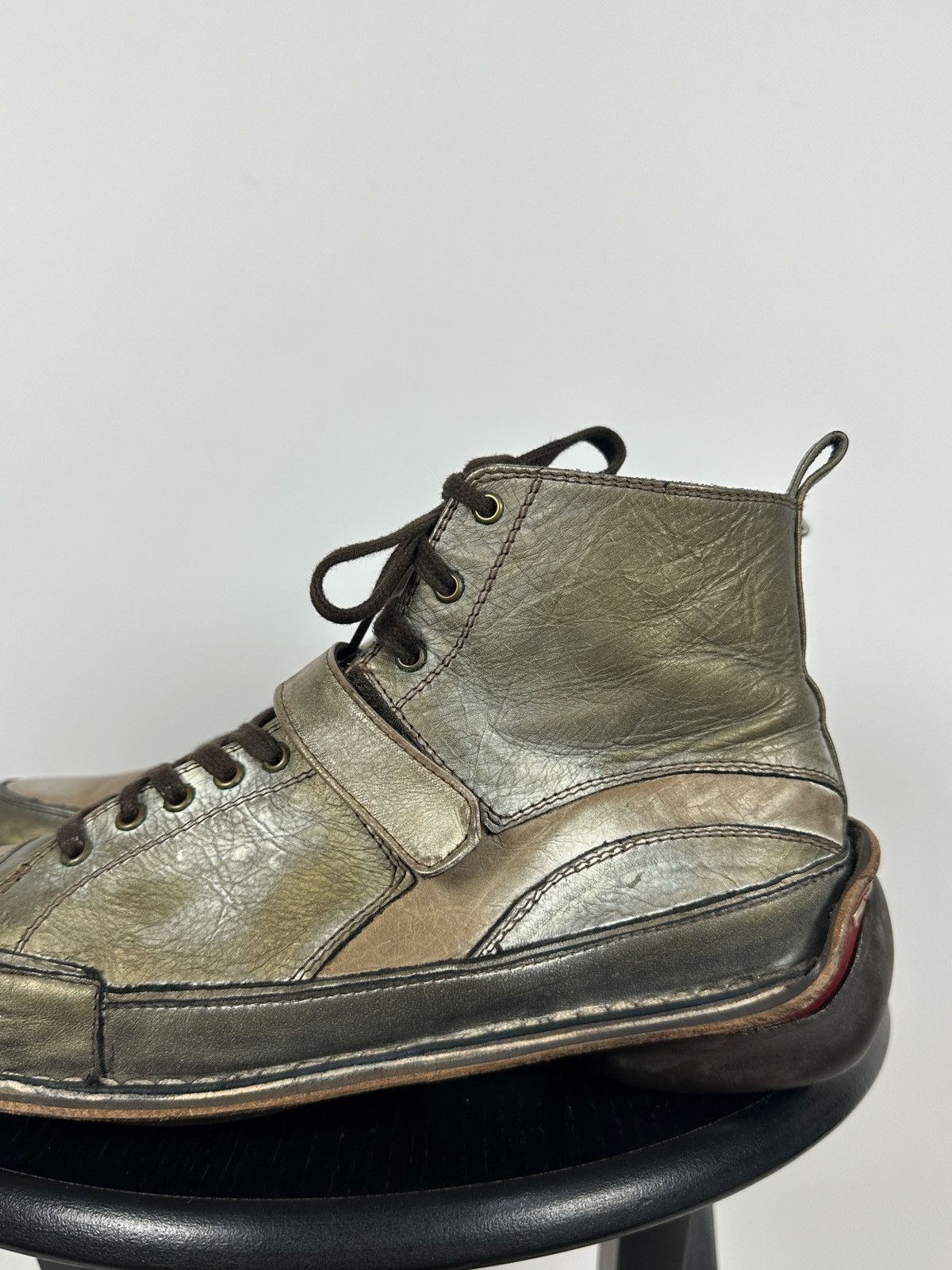 Marithe + Francois Girbaud 00s Vintage Marithé + François Girbaud High Top Sneakers Size US 8 / EU 41 - 15 Thumbnail