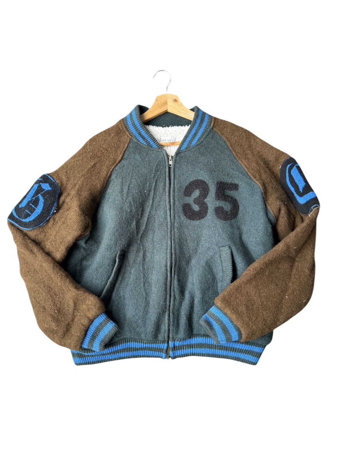 Vintage Vintage varsity jacket Size US L / EU 52-54 / 3 - 1 Thumbnail