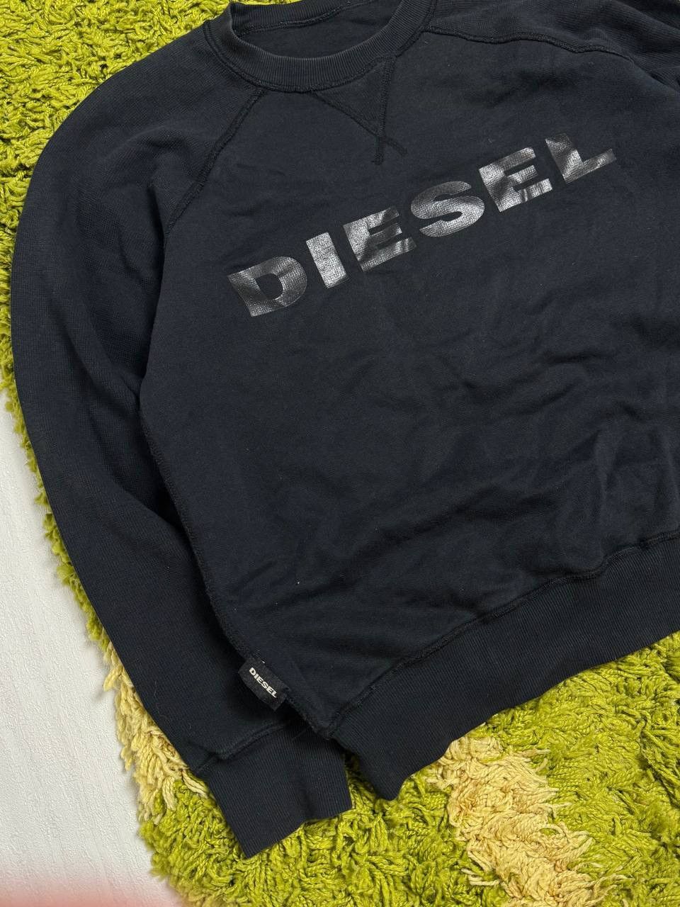 Diesel × Vintage Vintage Diesel Sweatshirt Big Logo Two Sided Size US M / EU 48-50 / 2 - 2 Thumbnail