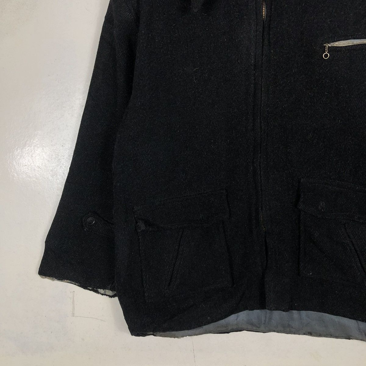 Japanese Brand × Vintage 📌VINTAGE WOOL CHORE JACKET DETROIT CROWN DIAMOND USA Size US M / EU 48-50 / 2 - 6 Thumbnail
