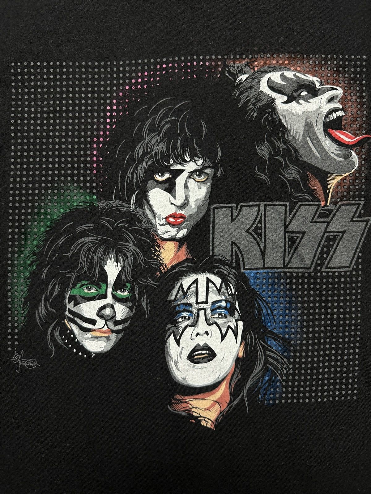 Band Tees Vintage Kiss T-Shirt Rare Band Tees Concert Tee y2k 00s Rock Size US L / EU 52-54 / 3 - 5 Thumbnail