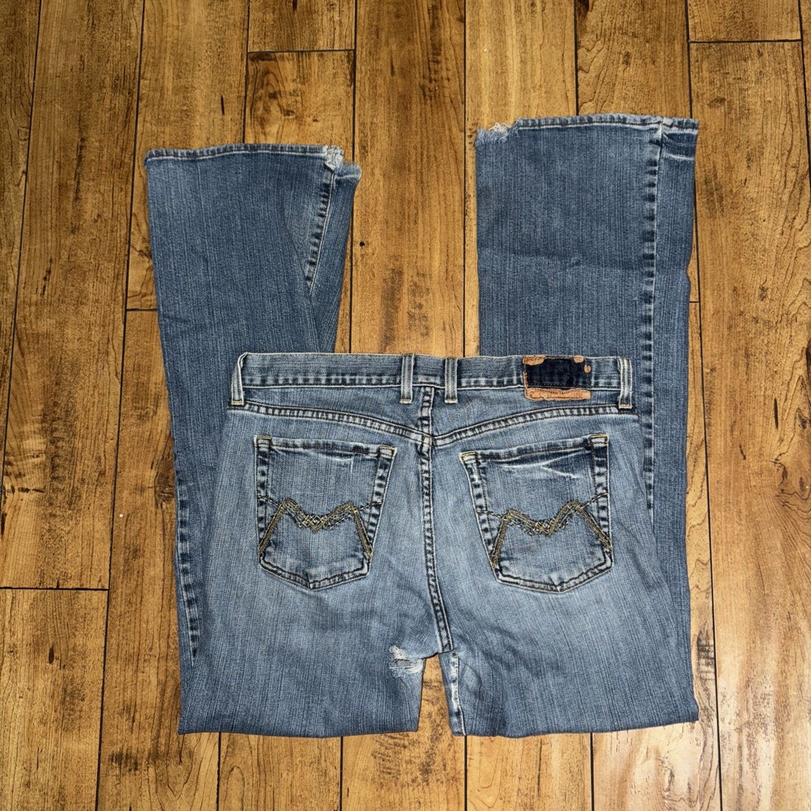 Lucky Brand × Vintage Vintage Lucky Brand By Gene Montesano Denim Jeans 34x32 Size US 34 / EU 50 - 8 Thumbnail