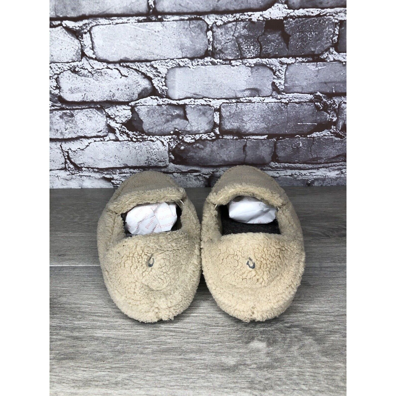 Olukai OLUKAI Nohea Heu Tan Sandbar Faux Fur Slippers Loafers Shoes Size US 8 / IT 38 - 3 Thumbnail