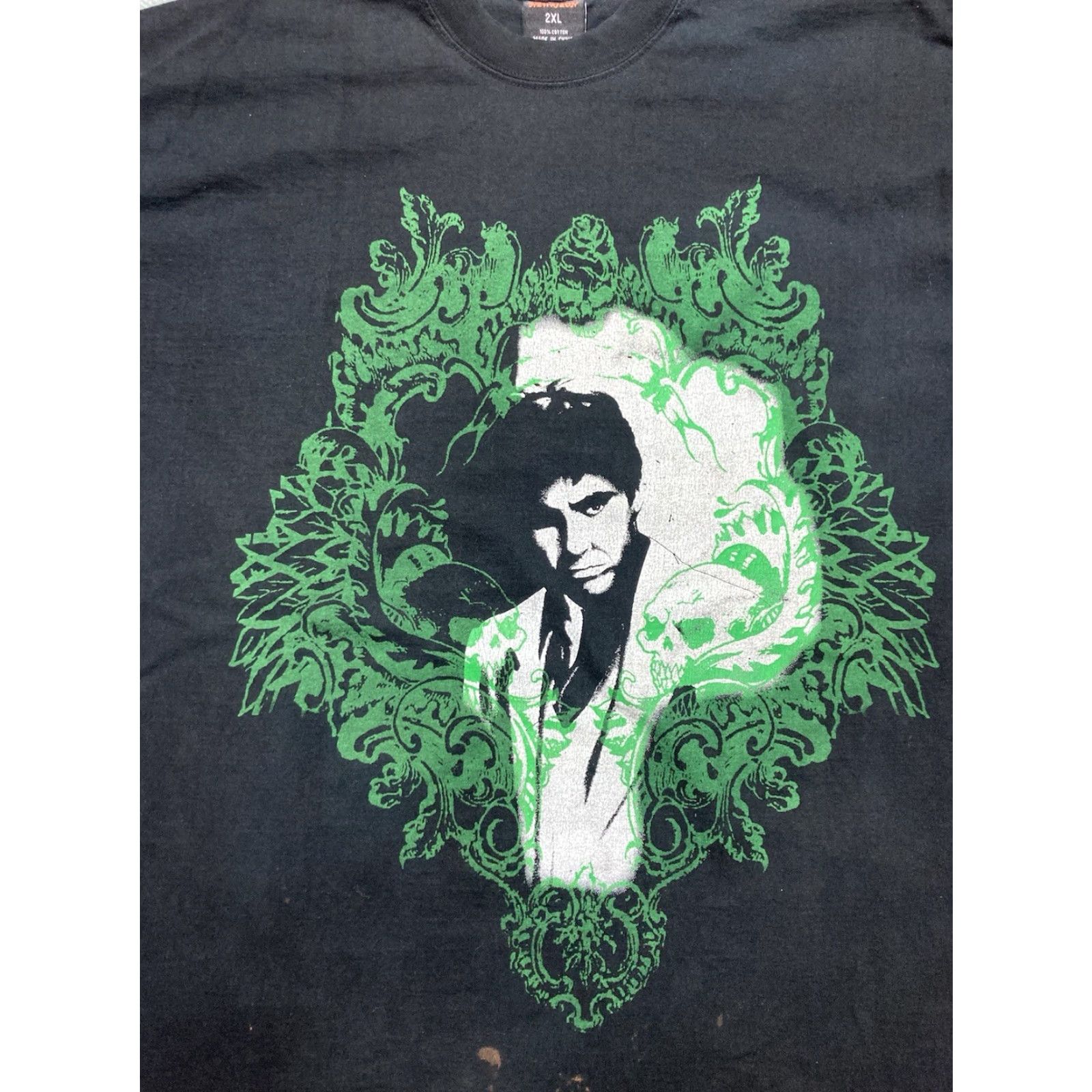 Vintage VINTAGE Scarface T-Shirt Men 2XL Black Grunge Tony Montana Y2K Big Graphic XX L Size US XXL / EU 58 / 5 - 3 Thumbnail
