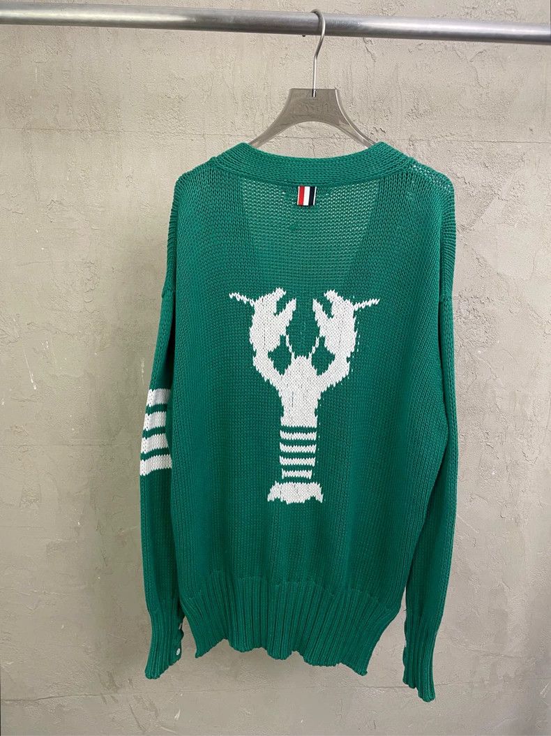 Thom Browne Thom browne Size 2 Turquoise lobster four-striped knitted Size M / US 6-8 / IT 42-44 - 2 Thumbnail