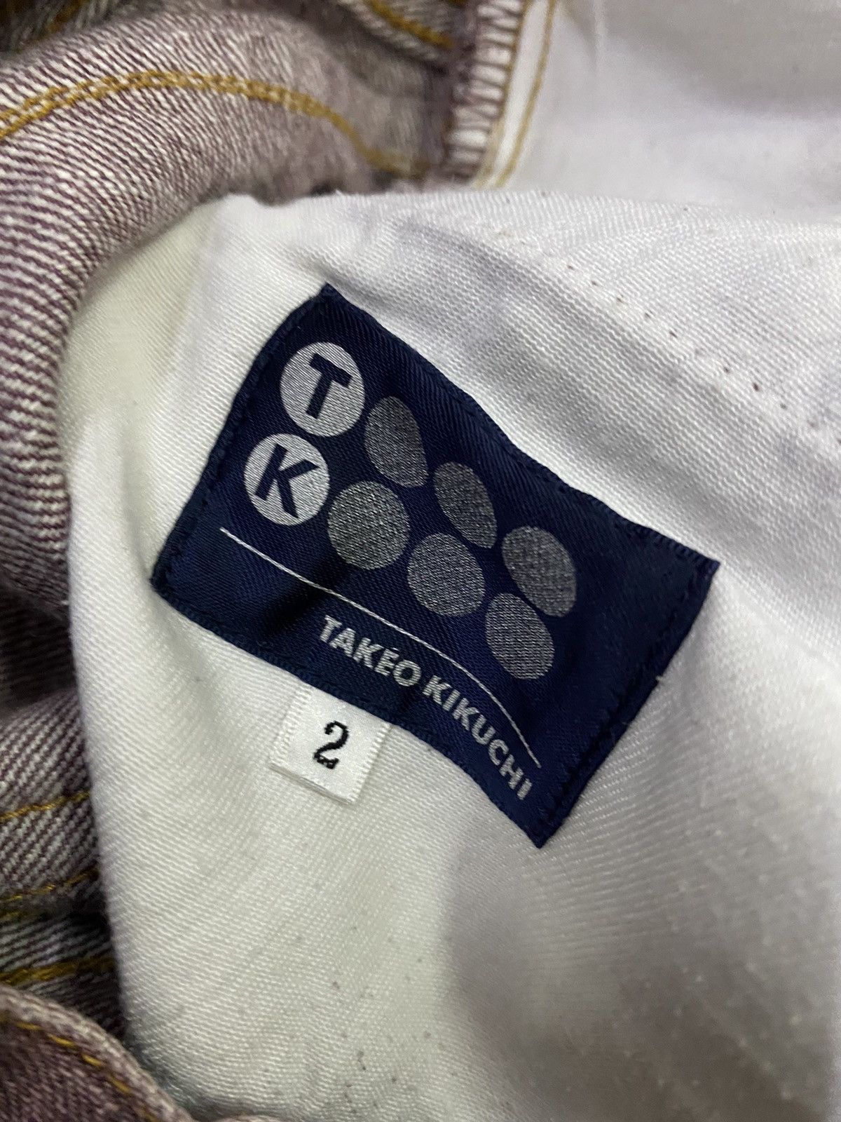 Takeo Kikuchi 💥Vintage Takeo Kikuchi Denim Size US 30 / EU 46 - 6 Thumbnail