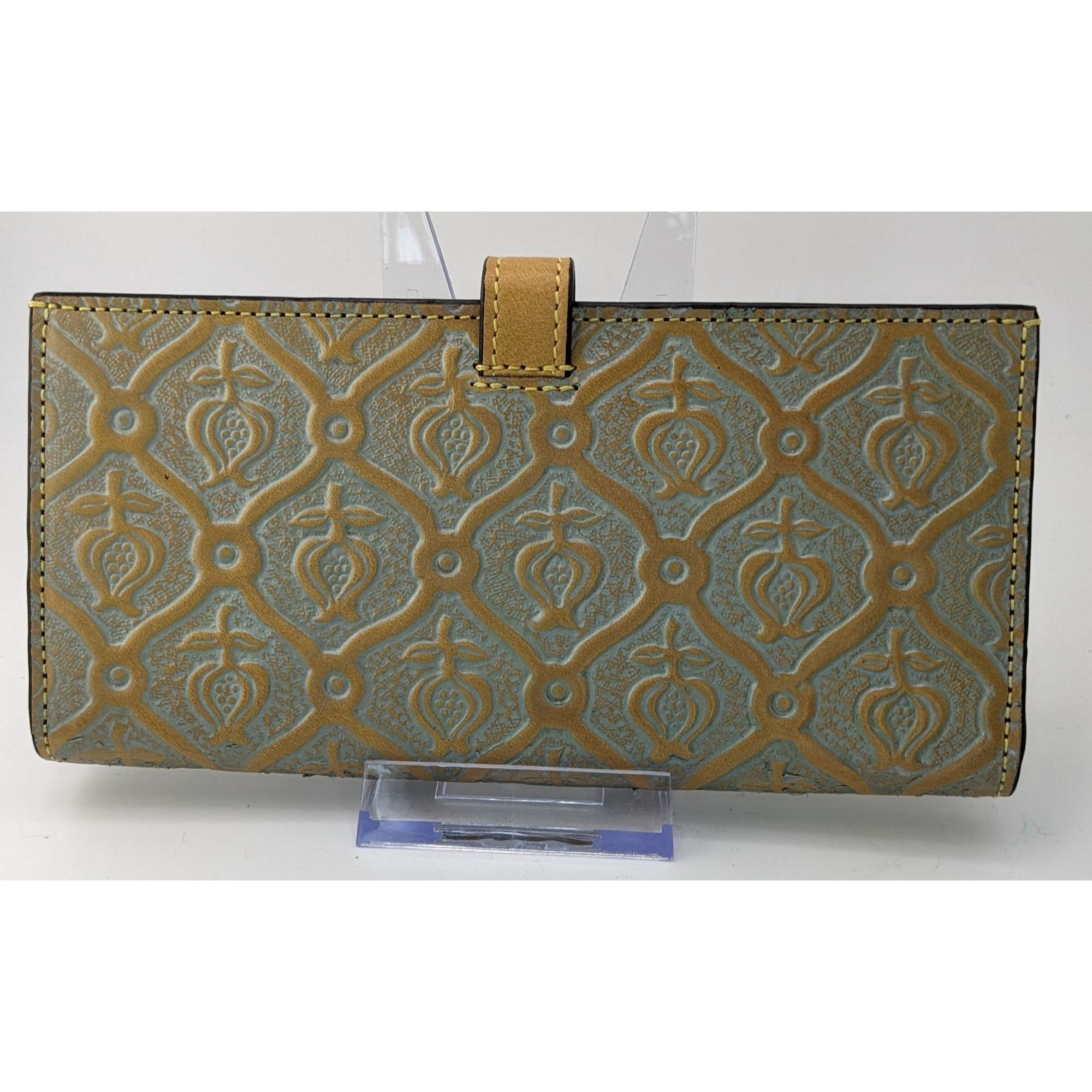 Other Meryan Embossed Isabelino Wallet In Handworked Vegetable Tan Size ONE SIZE - 5 Thumbnail